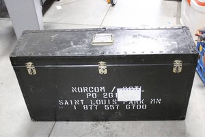 Black Road Case Trunk
