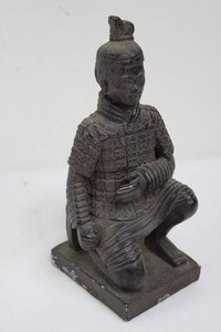 Asian Warrior Figurine Statue (9 tall)