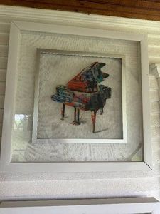 Framed Piano Wall Art