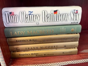 Lot of (5) Hardcover Fiction Books