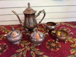 Silver-Plate Tea Service