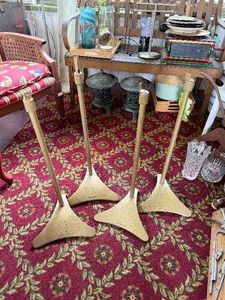 Set of (4) Speaker Stands