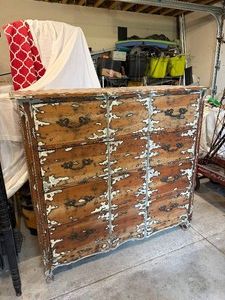Solid Wood Gentlemans Chest