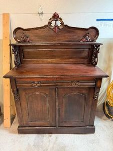 Beautiful Vintage Wooden Sideboard