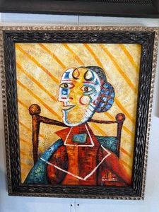 Original Painting from Madrid, Spain - Brumhilda