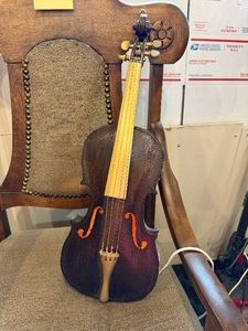 One-of-a-Kind Violin Lamp
