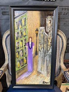 Framed Original Acrylic Painting