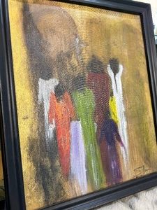 Framed Original Acrylic Painting