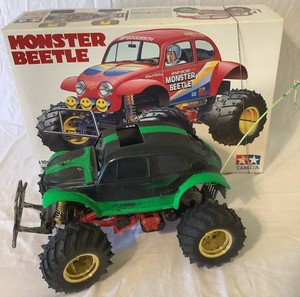 Vintage Monster Beetle Remote Control Car Item #58060 with Charger