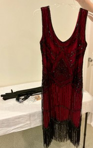 Halloween flapper costume set