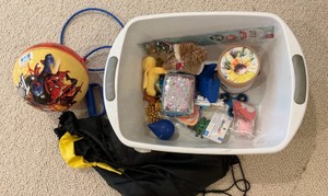 Group of misc toys