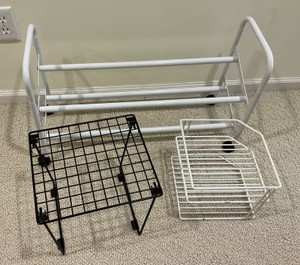 Shoe rack and various storage items