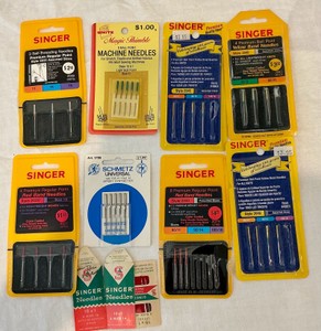 Sewing needles, singer