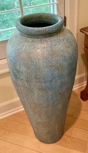 Floor flower Pottery Urn Vase