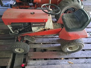 Simplicity 738 Garden Tractor