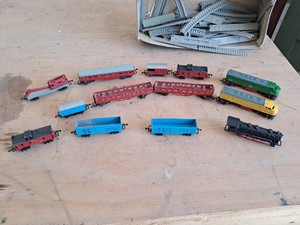 Mini Train Set with Tracks