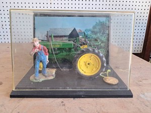 Ertl John Deere Model B & Display