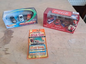 Toy Car Lot  Hotwheels, Coca-Cola, & Matchbox Set
