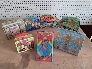 Metal Lunch Box Lot
