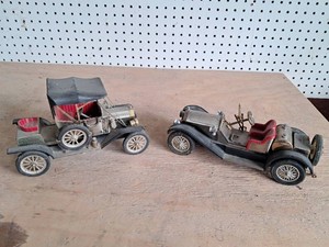 Old Ford and Stutz Car Set