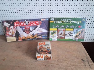 Dale Earnhardt Monopoloy & John Deere TractorOpoly & Pit Card Game