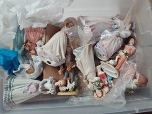 Lot of Ceramic Figurines  All individually Wrapped