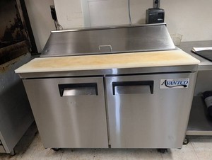 Avantco Refrigerated Prep Table 2 Door