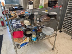 Wire Shelving Rack (Rack Only)