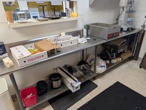 Stainless Steel Commercial Prep Table (Table Only)