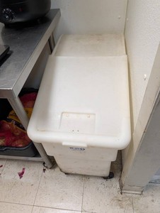 NSF Plastic Ingredient Bin With Lid