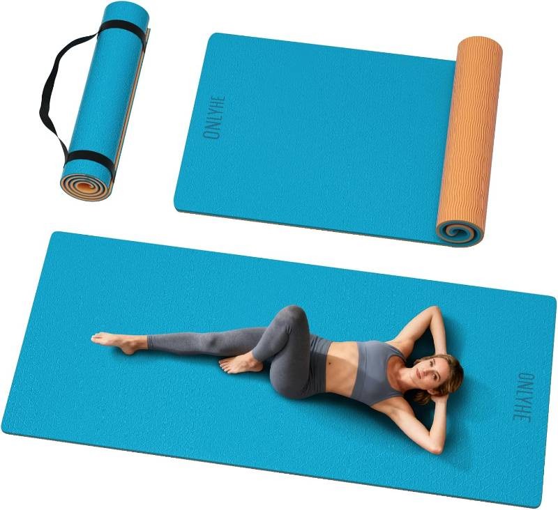 Extra Long & Wide Thick Yoga Mat for Tall Men & Women,76'x32.6
