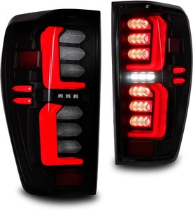 $330 TRUE MODS Smoked Full LED Tail Light Assembly Replacement for 2019-2026 GMC Sierra 1500 & 2020-2024 GMC Sierra 2500 3500 HD wStock Halogen Taillight Aftermarket Rear Brake Stop Turn Signal Lamp