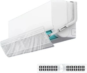 Adjustable AC Air Flow Deflector, Air Conditioner Deflector, Mini Split Vent Deflector, Anti-Direct Blowing Shield for Wall-Mounted Air Conditioners