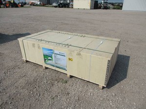 Green PVC-Coated Euro. Mesh Fencing  MFGSTAR  2026  Unused  MD7300 (Includes 8 rolls of fencing &amp 41 Posts)