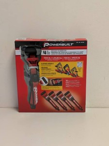 POWERBUILT RATCHET TIE DOWN SET 4PC