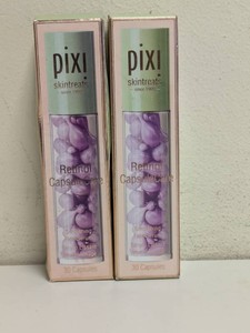 NEW PIXI SKINTREATS RETINOL CAPSULE CARE SMOOTHING FACE SERUM 2CT