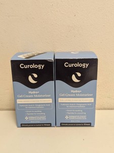 NEW CUROLOGY HYDRO GEL-CREAM MOISTURIZER 2CT