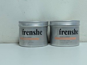 NEW BEING FRENSHE CASHMERE VANILLA MELTING BODY BALM 2CT