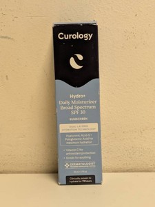 NEW CUROLOGY HYDRO DAILY MOISTURIZER BROAD SPECTRUM SPF 30 SUNSCREEN