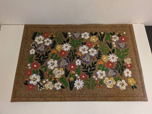 MOHAWK FINDING FLOWERED RUG 24 X 36