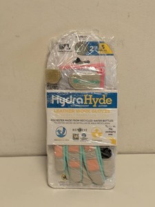 NEW WELLS LAMONT HYDRA HYDE WOMENS WATER RESISTANT LEATHER GLOVES SMALL