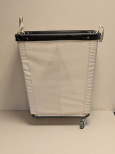 SEVILLE CLASSICS ROLLING LAUNDRY BASKET CREAM