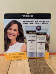 NEUTROGENA ULTRA SHEER DRY TOUCH SUNSCREEN SPF55 2PK