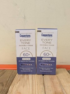(2) COPPERTONE CLEAR SUNSCREEN BROAD SPECTRUM SPF60