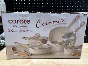 Carote 13 Piece Ceramic Cookware Set