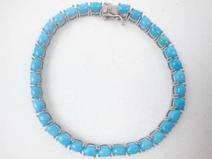 Sterling Silver Turquoise Bracelet