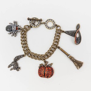 Heidi Daus Halloween Charm Bracelet With Box