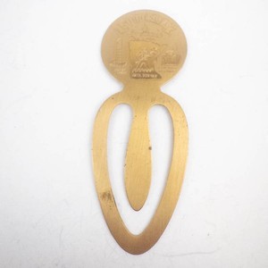 Minnesota Decorative Brass Bookmark Collectable