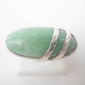 Silpada Sterling Silver Chrysoprase Ring Size 6.75