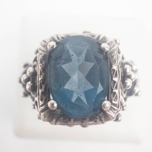 Sterling Silver Blue Topaz Ring